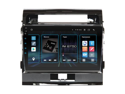 Штатная магнитола Incar DTA4-0303 Toyota LC 200 2008-2015 Android 10 DSP +Navi