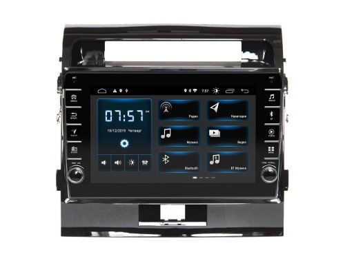 Штатная магнитола Incar DTA-0303ER Toyota LC 200 2008-2015 Android 10 valcoder DSP+Navi с адаптером усилителя