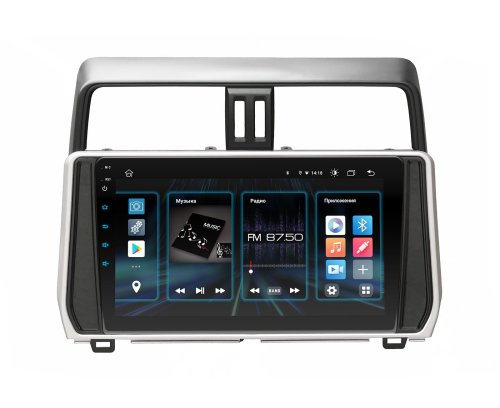 Штатная магнитола Incar DTA4-2210 Toyota Prado 150 2018+ Android 10 DSP +Navi