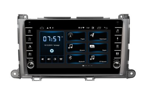 Штатная магнитола Incar DTA-2316R Toyota Sienna 2010-2014 Android 10 valcoder DSP +Navi