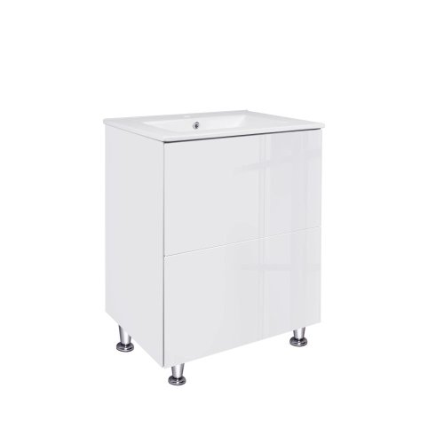 Тумба с раковиной Qtap Tern White QT1771TNL6013060CW