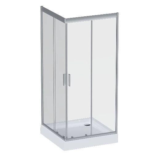 Душевая кабина AM.PM Gem Square Slide 90x90 W90UG-403-090MT