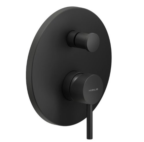 Змішувач прихованого монтажу Nobili Live Velvet Black LV00100/EBM