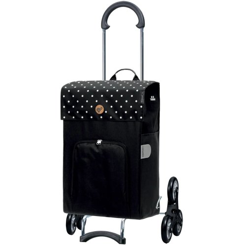 Сумка-тележка Andersen Treppensteiger Scala Shopper Malit Black (119-044-80)