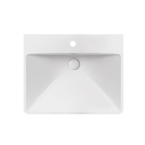 Умивальник Qtap Albatross D White з донним клапаном QT01115060DW