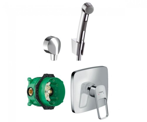 Смеситель + гигиенический душ Hansgrohe Logis Loop 7122021