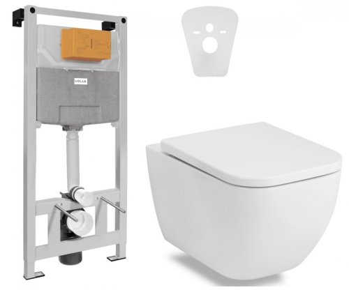 Унітаз з інсталяцією Volle Orlando Rimless 13-35-373+201010