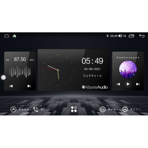 Штатная магнитола Abyss Audio SX-0126 для Toyota Camry V55 2015-2017