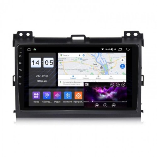 Штатна магнітола Abyss Audio QS-9144 для Toyota PRADO J120 2006-2010