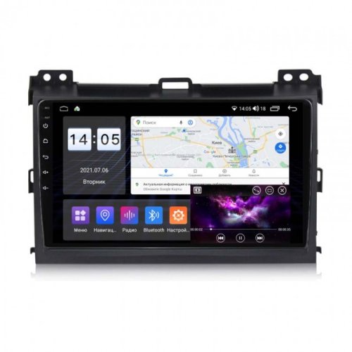 Штатная магнитола Abyss Audio MP-9144 для Toyota PRADO J120 2006-2010