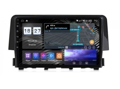 Штатна магнітола Abyss Audio SX-9161 для Honda CIVIC 2016-2018