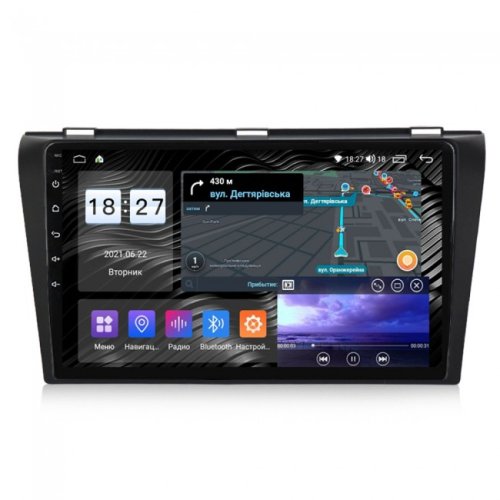 Штатная магнитола Abyss Audio QS-9225 для Mazda 3 2004-2009