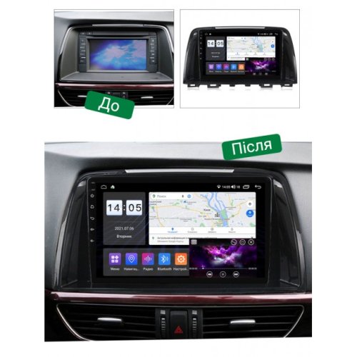 Штатная магнитола Abyss Audio MP-9230 для Mazda 6 (GJ) 2012-2016