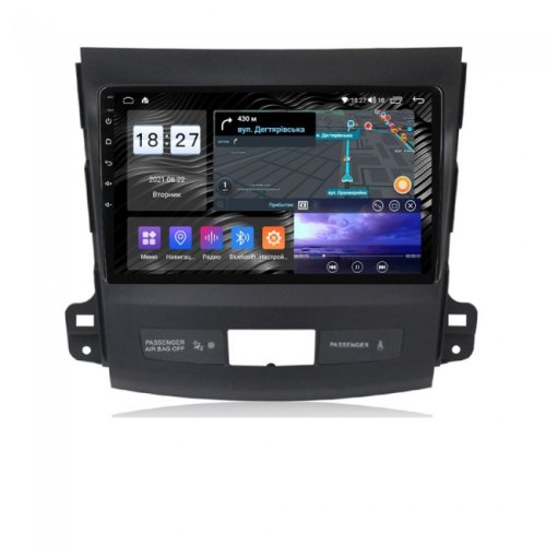 Штатная магнитола Abyss Audio QS-9245 для Mitsubishi Outlander 2006-2012