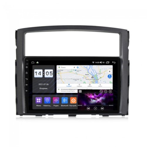 Штатная магнитола Abyss Audio MP-9247 для Mitsubishi PAJERO 2006-2012