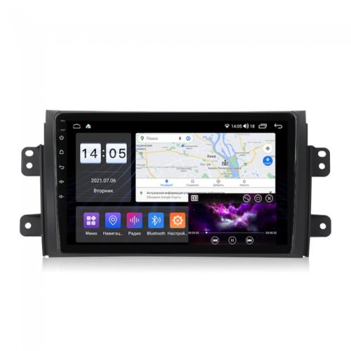 Штатна магнітола Abyss Audio MP-9257 для Suzuki SX4 2006-2012