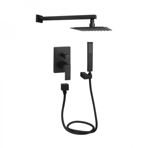 Душевая система Qtap Aquarius 64103NGB