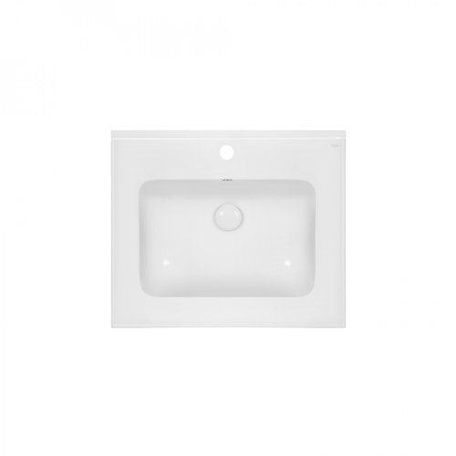 Умивальник Qtap Albatross E49 600х490х200 White з донним клапаном QT01119060E49W