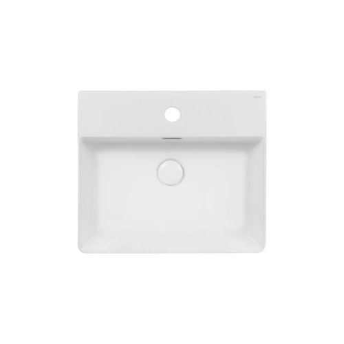 Умивальник Qtap Nando C 500х420х125 White з донним клапаном QT12117050CW