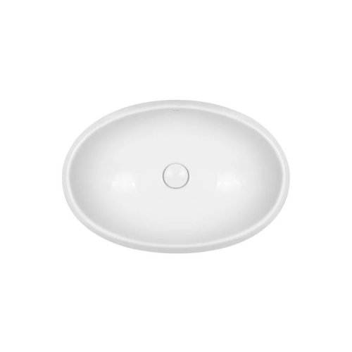 Умывальник Qtap Leo 600х400х155 White с донным клапаном QT11117060GW