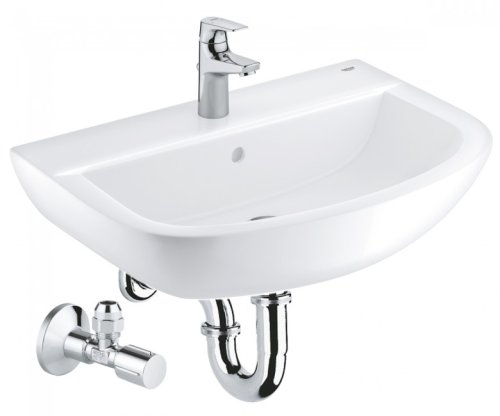 Умивальник + змішувач Grohe Bau Ceramic 39644000