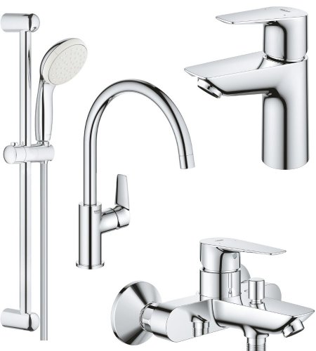 Набор смесителей Grohe Bau Edge New UA123218K0