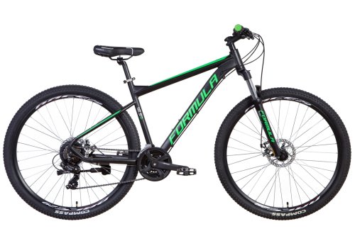 Велосипед AL 29" Formula F-1 AM DD рама-18.5" черно-зеленый (м) 2021