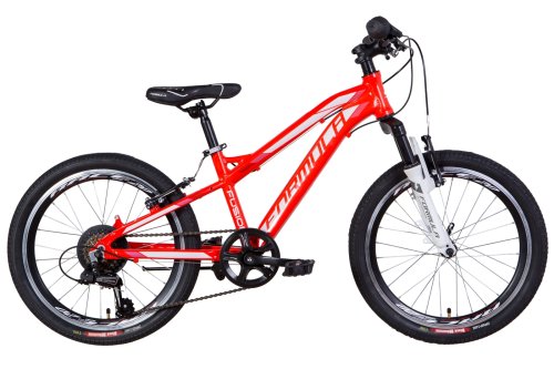 Велосипед в коробке 20" Formula FUSION AM Vbr рама-11,5" AL красно-белый с черным 2021
