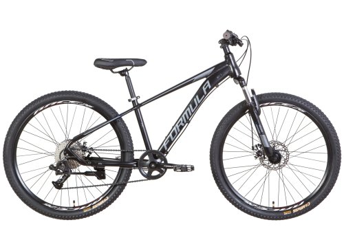 Велосипед AL 26" Formula ZEPHYR 3.0 AM DD рама-14" черно-серый (м) 2022