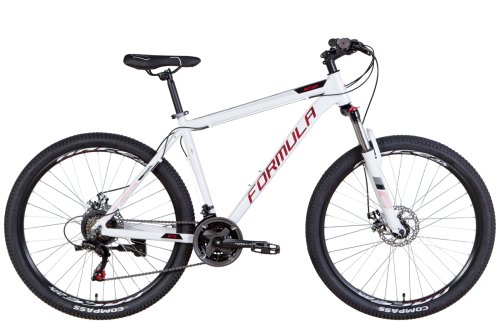Велосипед AL 27.5" Formula MOTION AM DD рама-19" бело-красный 2022