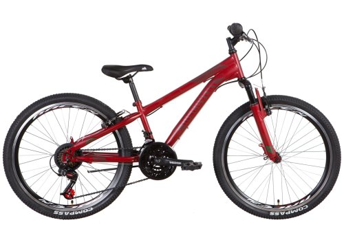 Велосипед ST 24" Discovery RIDER AM Vbr рама-11,5" красный (м) 2022