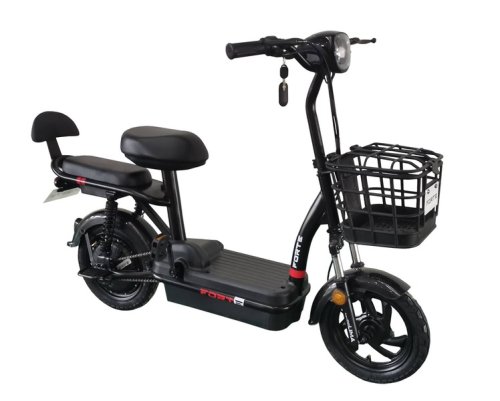 Электроскутер FORTE LUCKY черный