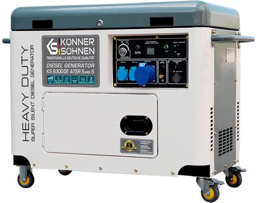 Дизельний генератор Konner&Sohnen KS 9300DE ATSR SUPER S