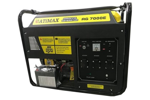 Бензиновый генератор Atimax AG7000E 7 KVA (220 В)