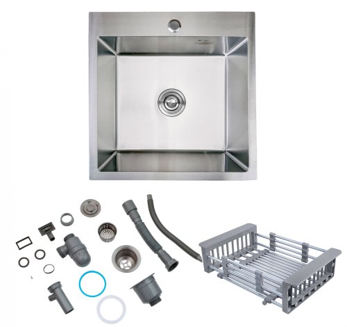 Кухонная мойка Kroner (KRP) Geburstet-5050HM CV022800