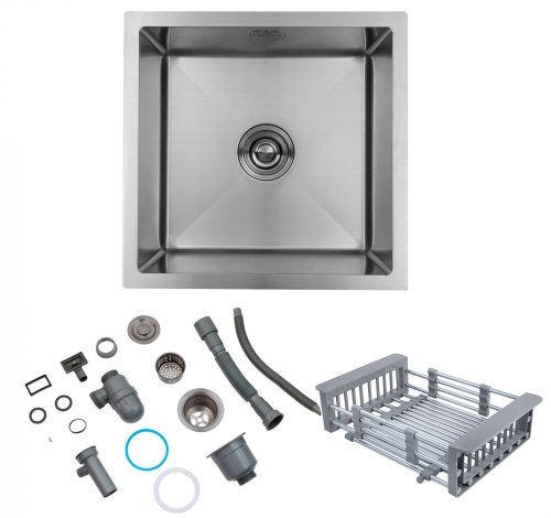 Кухонная мойка Kroner (KRP) Geburstet-4645HM CV022798