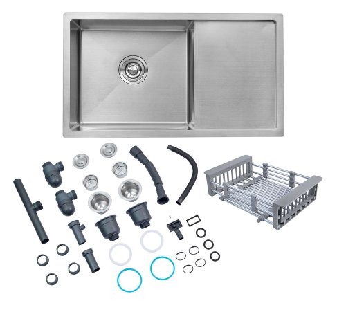 Кухонная мойка Kroner (KRP) Geburstet-7844HM CV025274