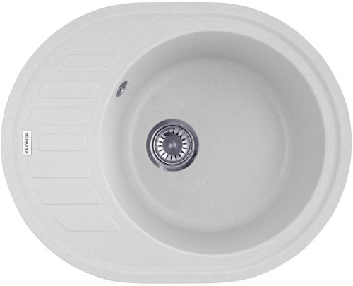 Кухонна мийка Kroner (KRP) Komposit GRA-6250 CV027415