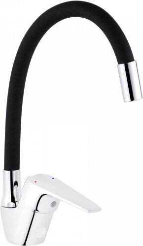 Смеситель для кухни Kroner (KRM) Odra-C032BLK CV021167