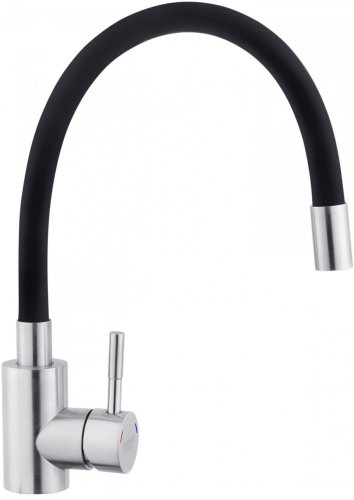 Смеситель для кухни Kroner (KRP) Edelstahl Klassisch-ESG035BLK CV024353