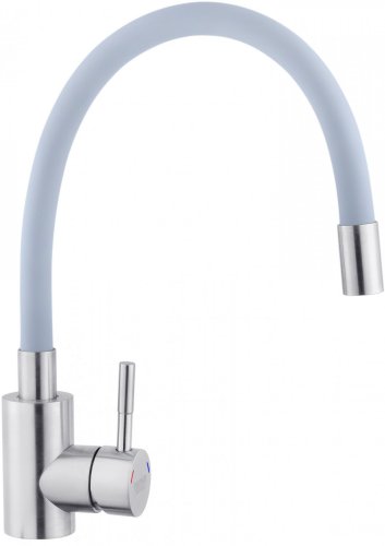 Смеситель для кухни Kroner (KRP) Edelstahl Klassisch-ESG035GRA CV024354