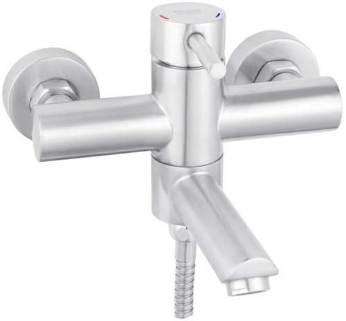 Смеситель для ванны Kroner (KRP) Edelstahl Klassisch-ESG060 CV022998