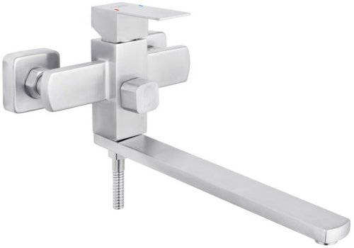 Змішувач для ванни Kroner (KRP) Edelstahl Kubus-ESG070 CV023011