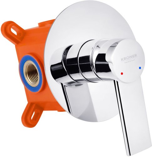 Смеситель скрытого монтажа Kroner (KRP) Basis-C080 CV024299