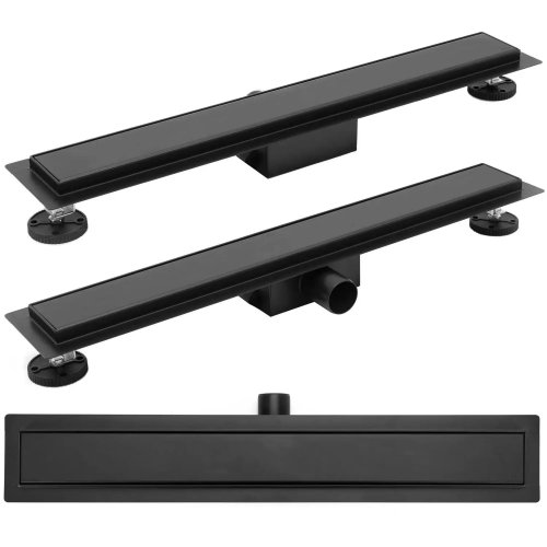 Трап для душа REA NEO PURE BLACK MATT 70 см REA-G6050