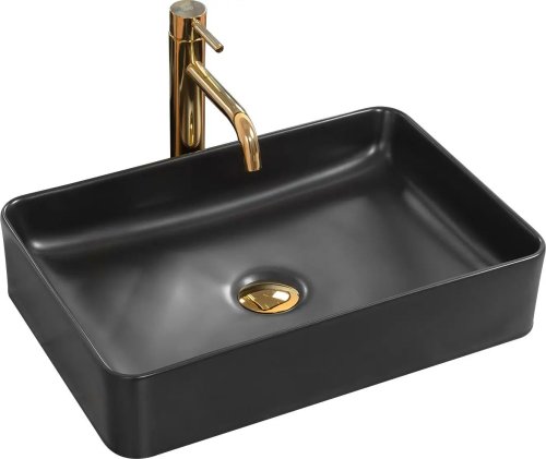 Умывальник REA AVIA BLACK MAT REA-U0843
