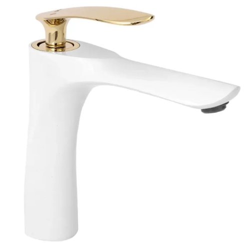 Смеситель для умывальника REA ORBIT WHITE GOLD REA-B2052