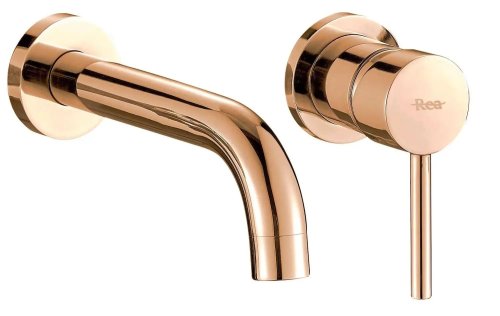 Смеситель скрытого монтажа REA LUNGO ROSE GOLD REA-B8548