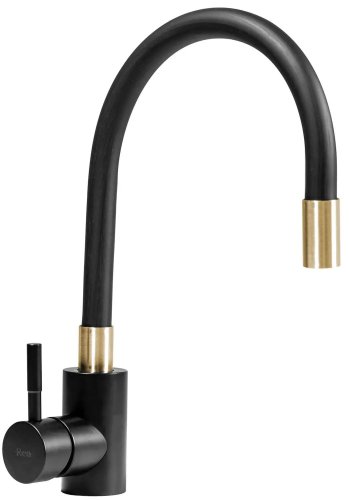 Змішувач для кухні REA CLEVER BLACK GOLD REA-B5219
