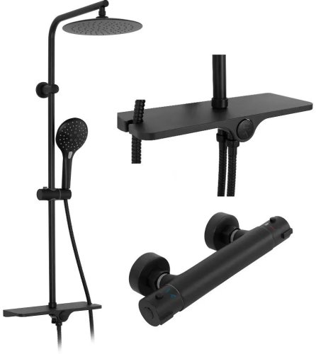 Душевая система REA MIKE BLACK REA-P0550